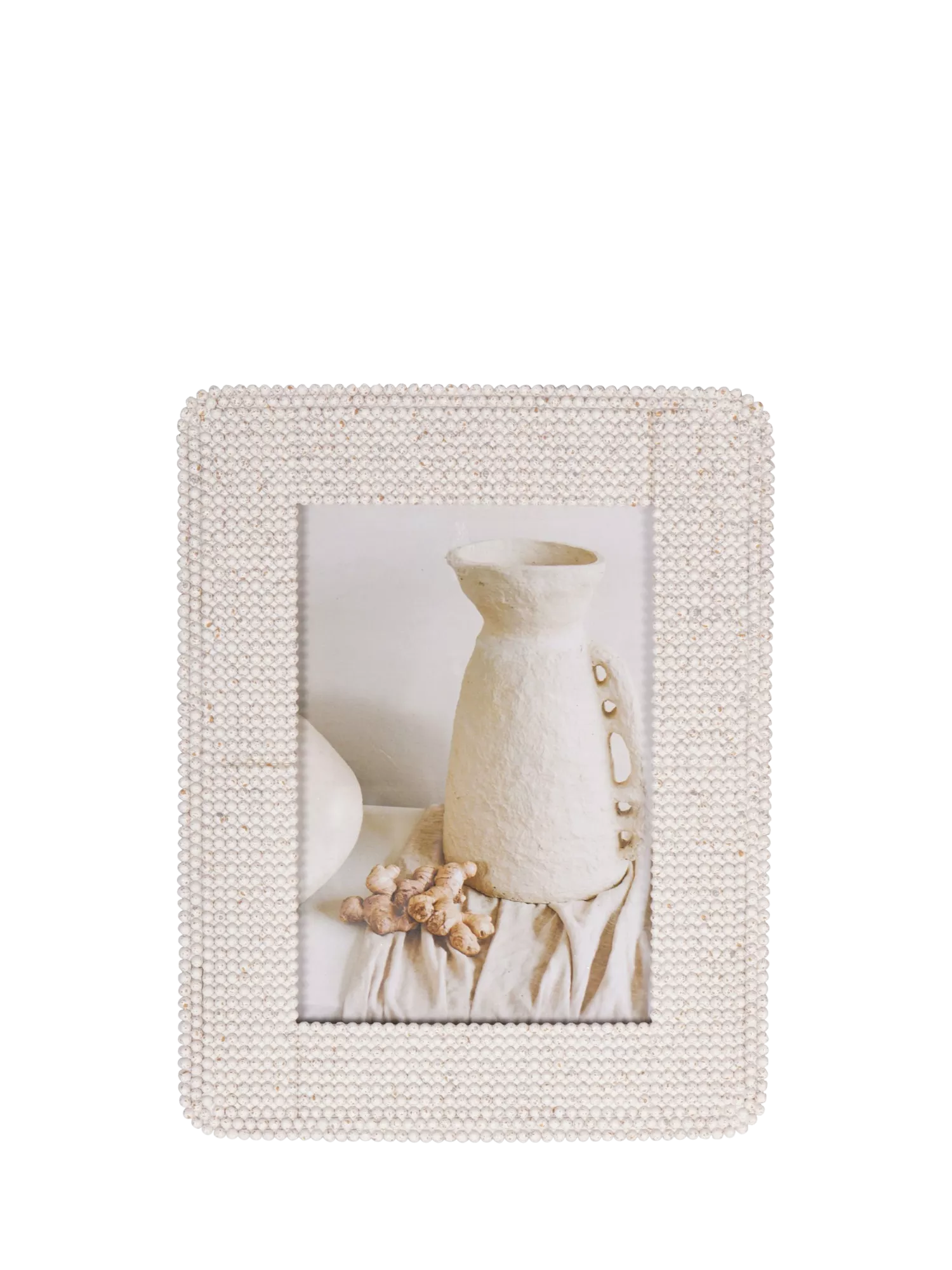 Libra Interiors Sophia beaded photo frame 4x6 UK version