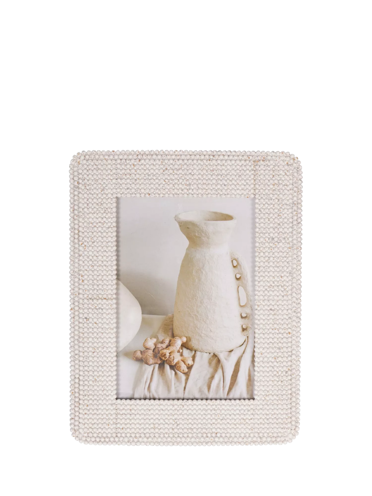 Libra Interiors Sophia beaded photo frame 4x6 UK version