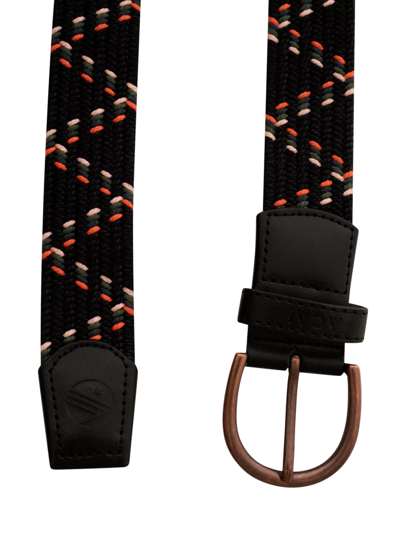 ACAI outdoor braided belt black, imported from the UK