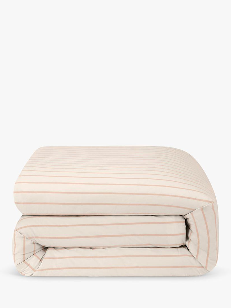 Piglet in Bed Slumber Stripe washed cotton single bedding, UK version