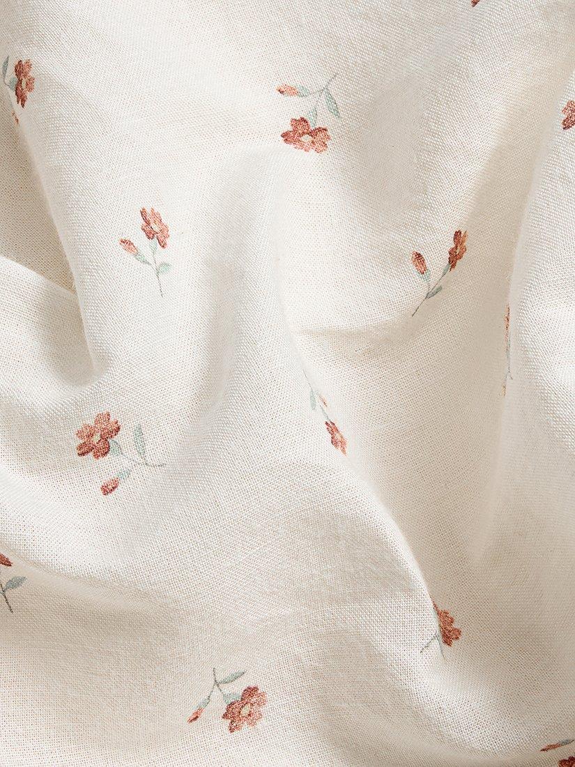 Piglet in Bed Posy Bud king flat sheet (British brand)