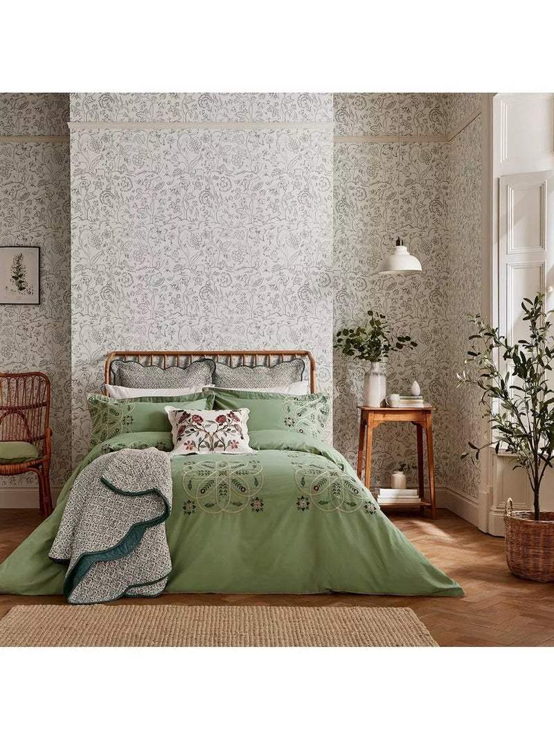 Morris & Co. Brophy Embroidery duvet cover set double, UK version