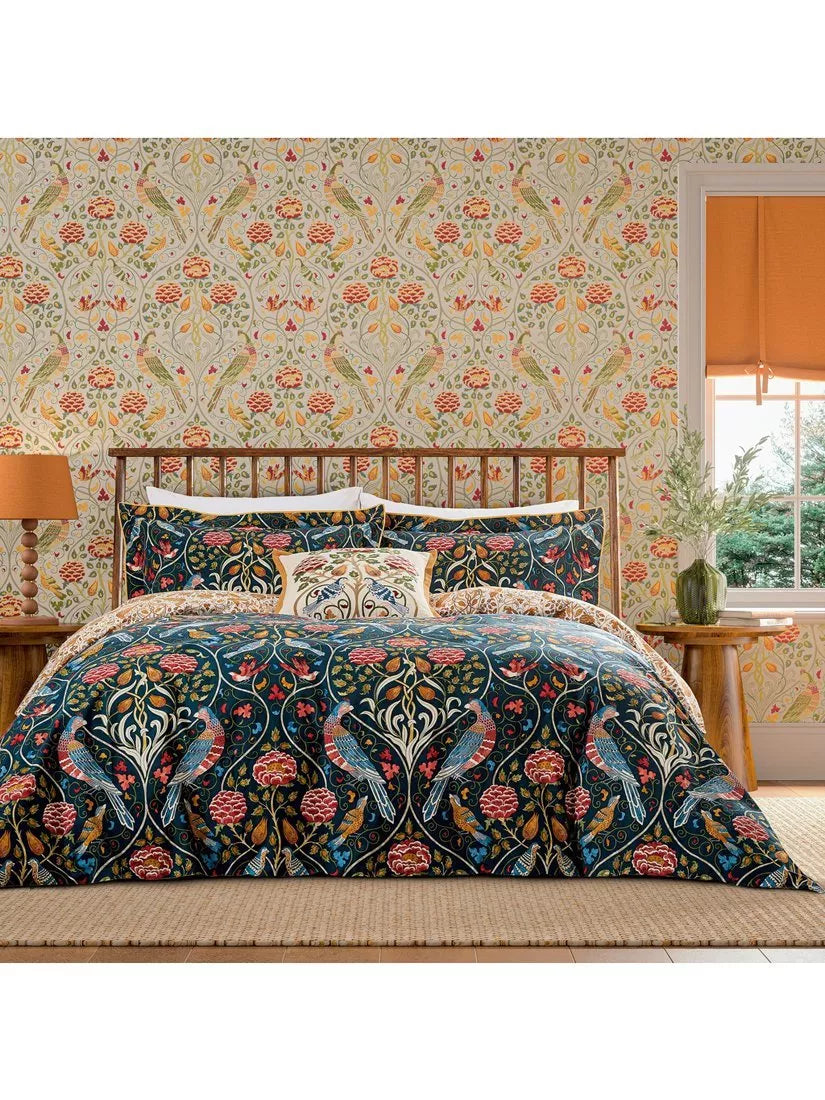 Morris & Co. Seasons duvet cover set double size, imported from the UK