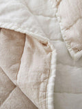 West Elm linen-cotton quilted pillowcase standard UK version