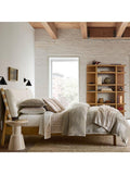 West Elm linen-cotton quilted pillowcase standard UK version