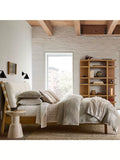 West Elm linen-cotton quilted pillowcase standard UK version