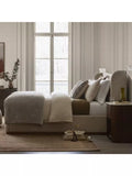 West Elm Striated Chenille bedspread set, imported from the UK