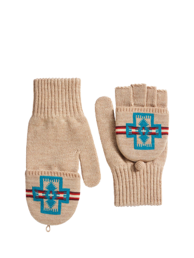 John Lewis Pendleton Mitten Gloves Harding Beige- Buy online at McGrocer