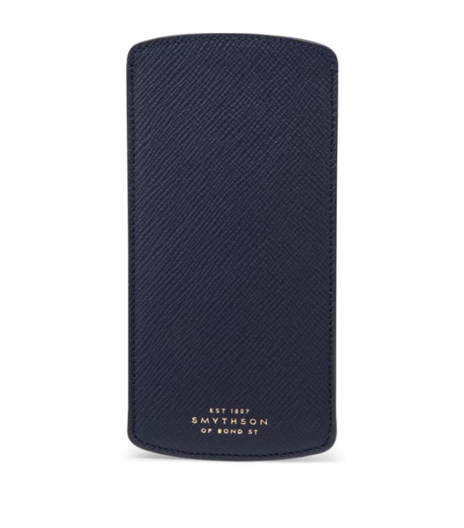 Smythson Panama leather glasses case, UK version