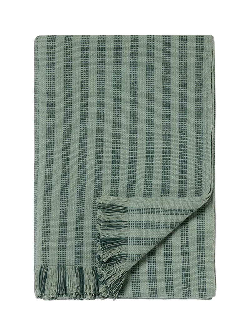 Piglet in Bed Pembroke Stripe Throw King Size
