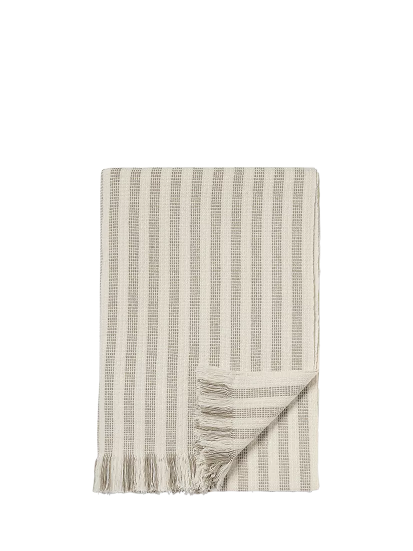 Piglet in Bed Pembroke Stripe Throw King Size