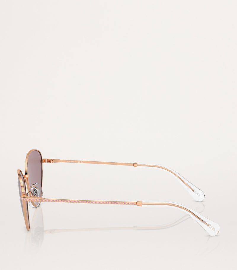 Swarovski Metal SK7014 Sunglasses (British brand)