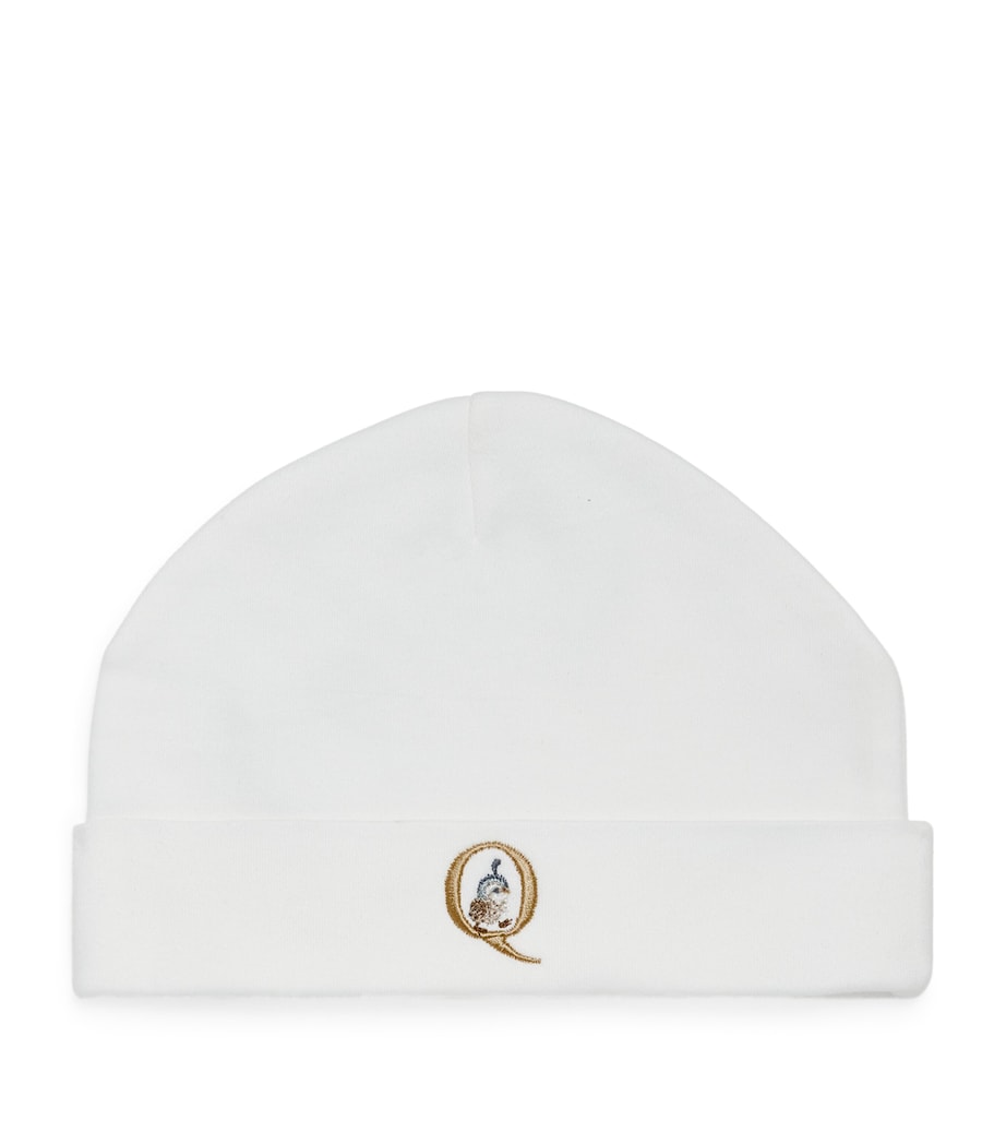 Paint My Dreams embroidered Q beanie, imported from the UK