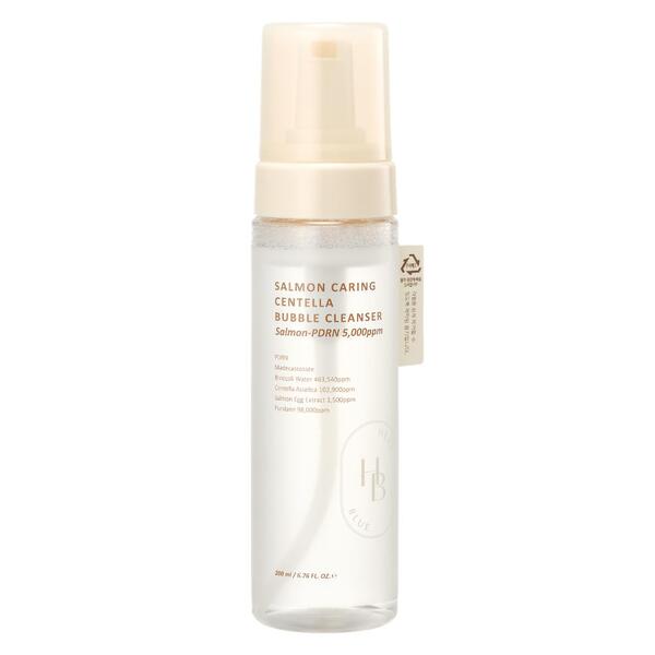 Heveblue PDRN Salmon bubble cleanser 200ml, imported from the UK