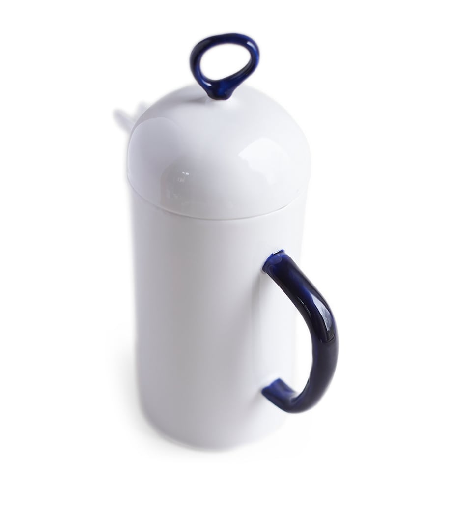 FELDSPAR Cobalt fine bone china cafetière 1L - British product
