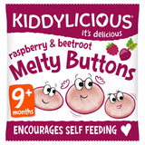 Kiddylicious Raspberry & Beetroot Melty Buttons 9 Months+ GOODS ASDA   