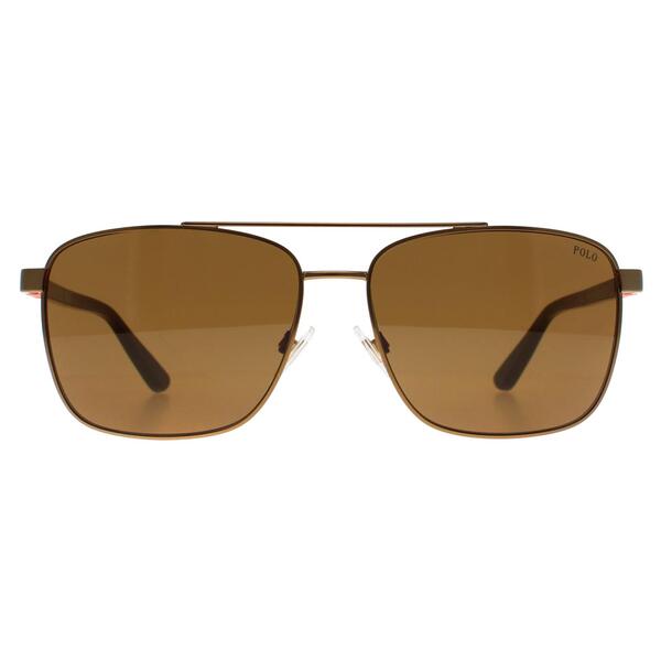 Polo Ralph Lauren brown men's sunglasses, imported from the UK