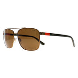 Polo Ralph Lauren brown men's sunglasses, imported from the UK