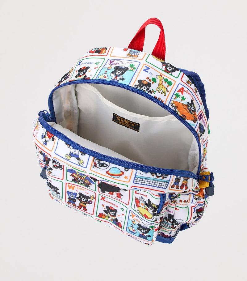 Miki House Double B Alphabet Series backpack, imported from the UK