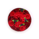 Merci Boutique red rose round soap bouquet (British brand)