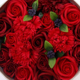 Merci Boutique red rose round soap bouquet (British brand)