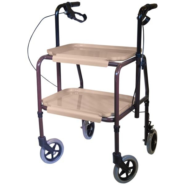 Aidapt Adjustable Kitchen Trolley with brakes GOODS Superdrug   