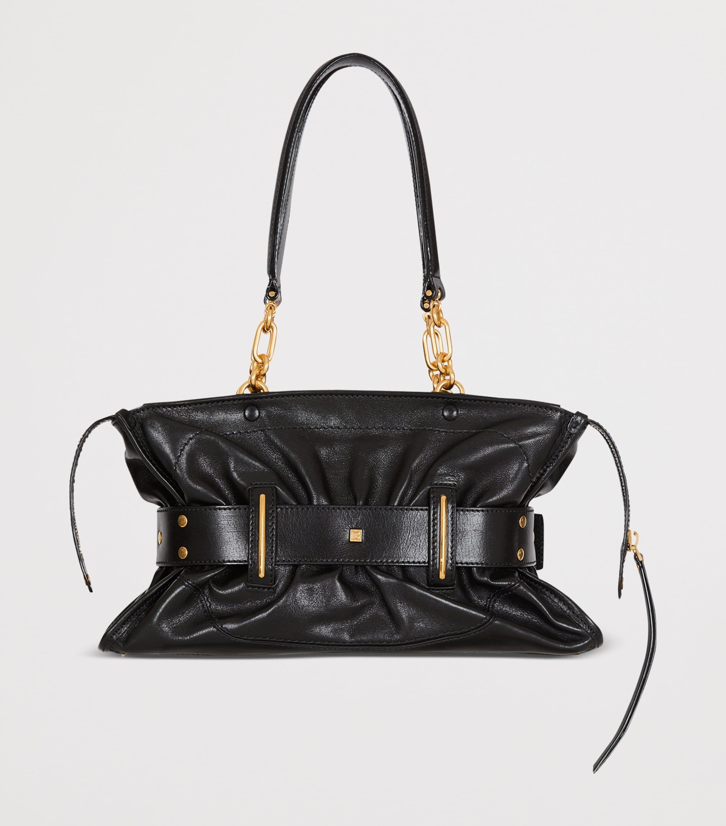 Balmain Anthem shoulder bag in buffalo leather, UK version