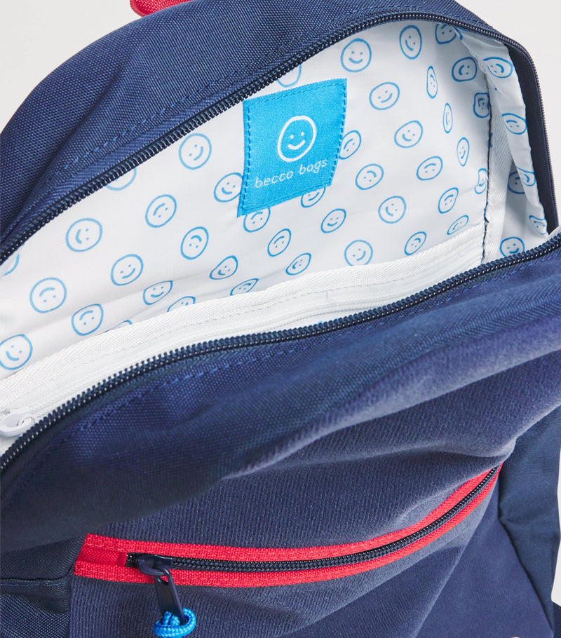 Becco Bags small backpack with loop fabric (British brand)