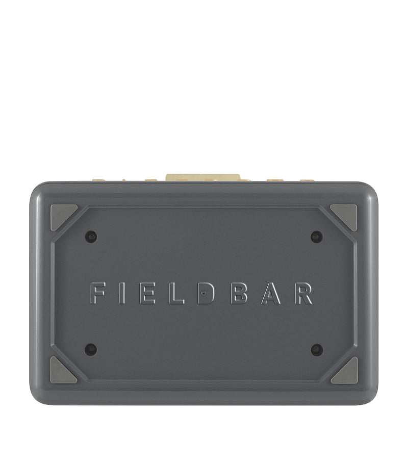 Fieldbar mini bar cooler box with leather sling 4L - British product