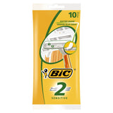 BiC 2 Sensitive Razor 10 pack GOODS Boots   