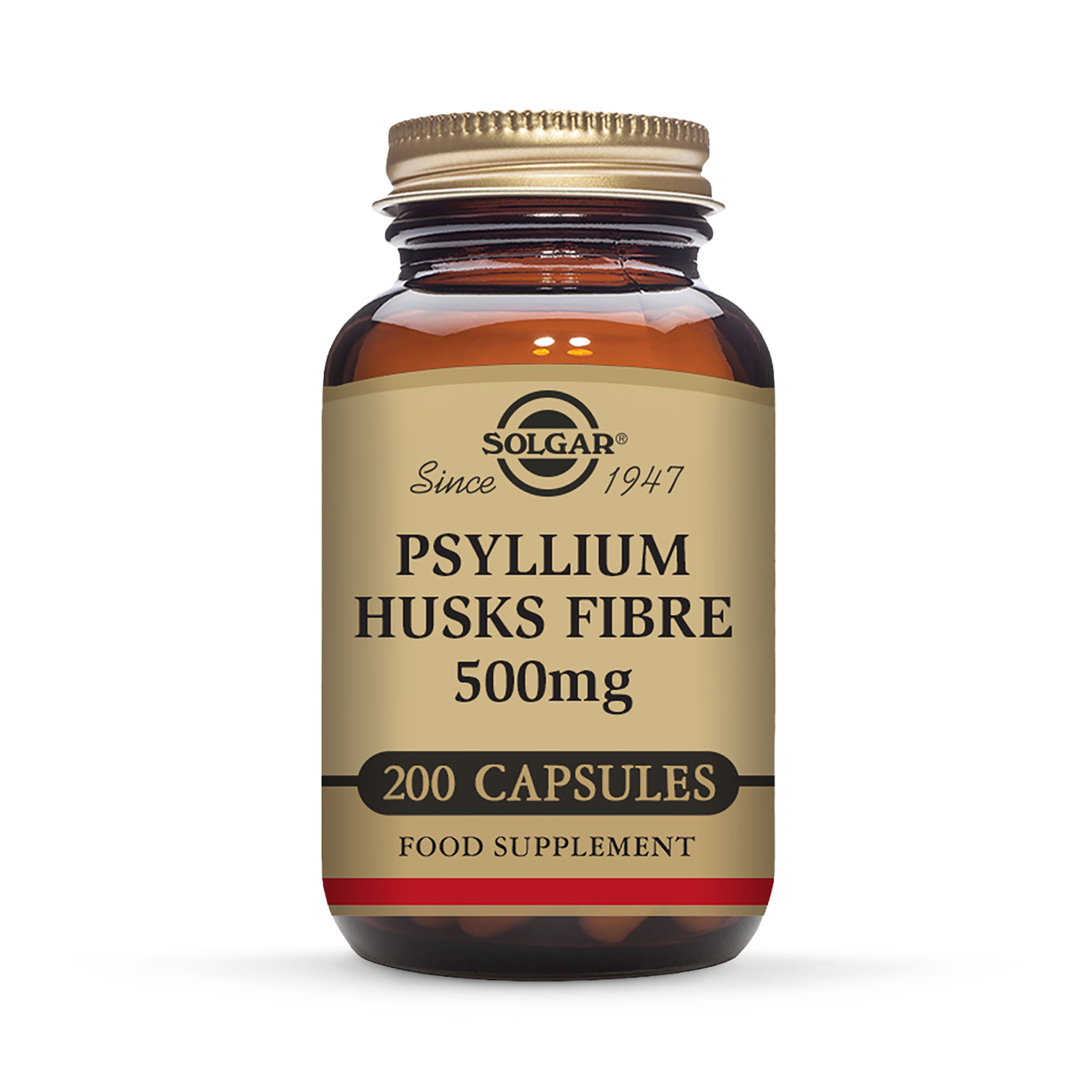 Solgar Psyllium Husks Fibre Vegi Capsules 200 (British brand)