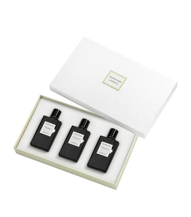 Van Cleef & Arpels fragrance travel gift set with three 45ml eau de parfum scents (British brand)