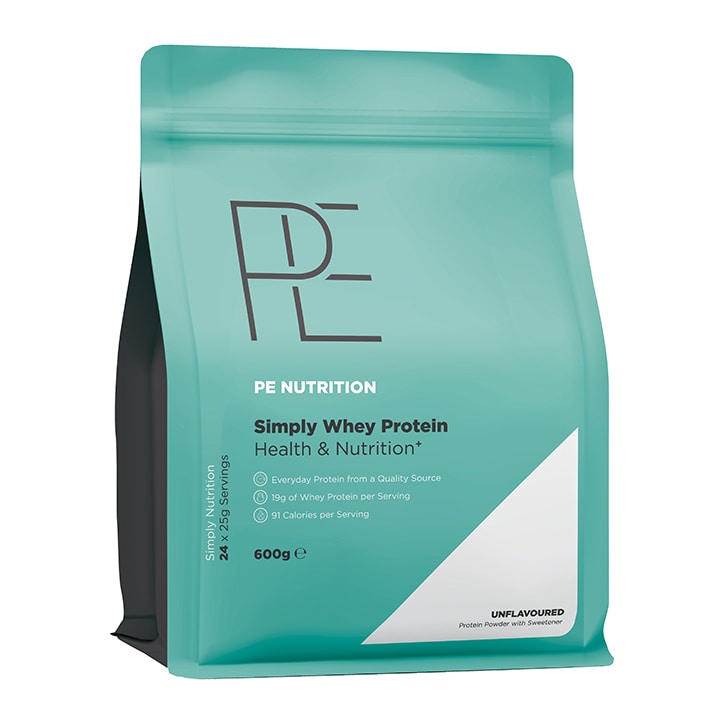 PE Nutrition Simply Whey Unflavoured 600g GOODS Holland&Barrett   