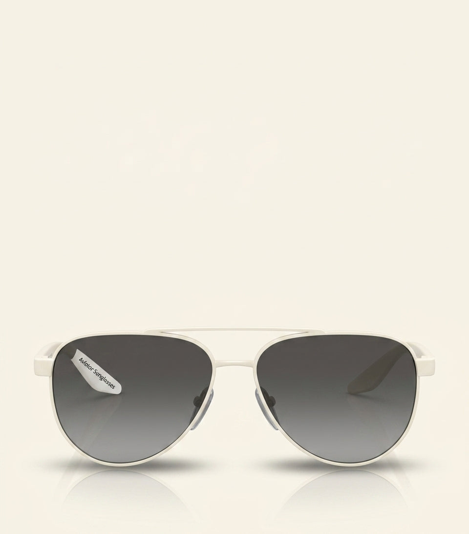 Prada Linea Rossa metal aviator sunglasses - British product
