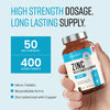 VitaBright Zinc Bisglycinate with Copper supplement 400 tablets, UK version