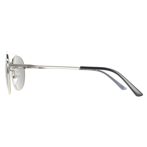 Calvin Klein CK18116S silver round sunglasses (British brand)