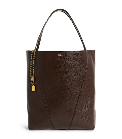 Harrods Chloé Large Calfskin Spin Tote Bag- Buy online at McGrocer