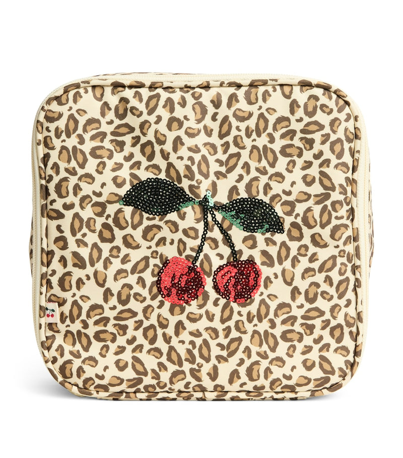 Konges Slojd Leopard Clover thermo lunch bag - British product