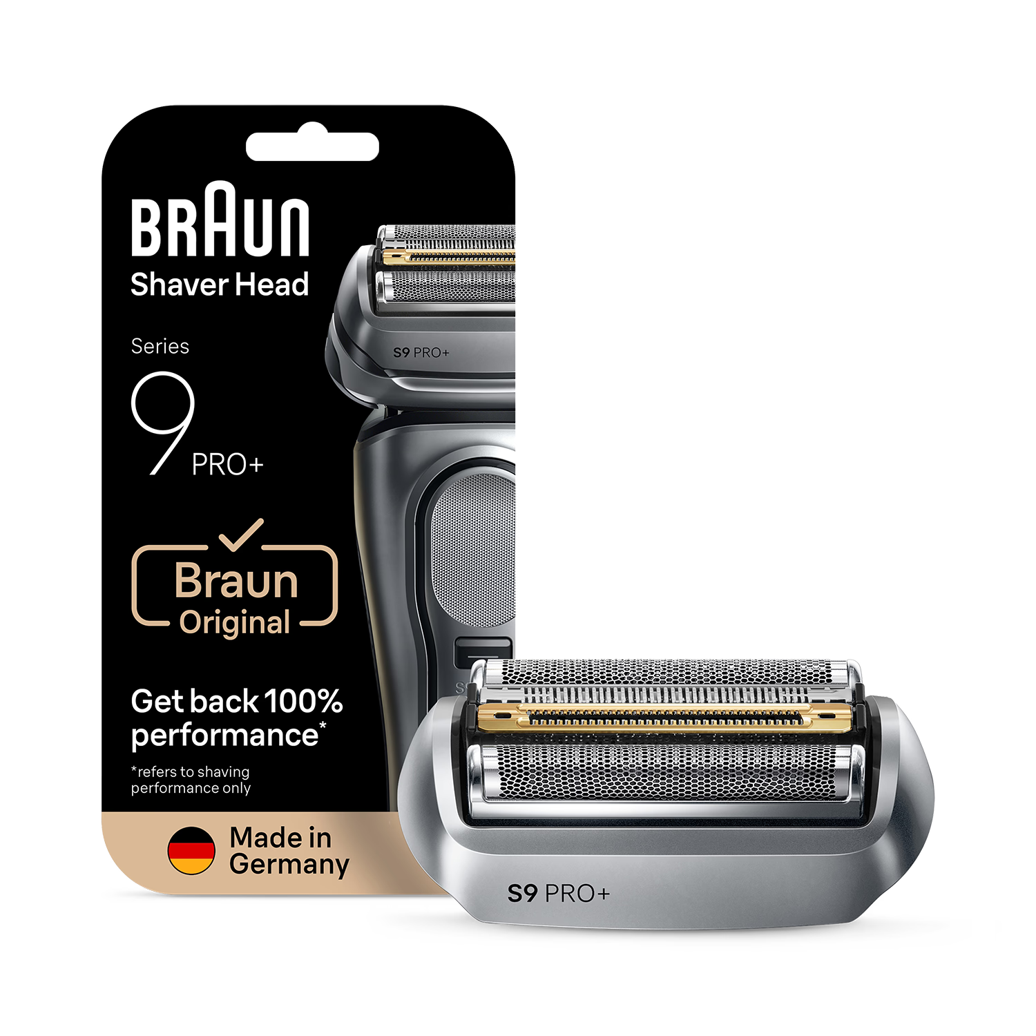 Braun Series 9 PRO+ replacement head 96M, imported from the UK