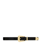 Saint Laurent gold-tipped Folk Buckle belt - British product