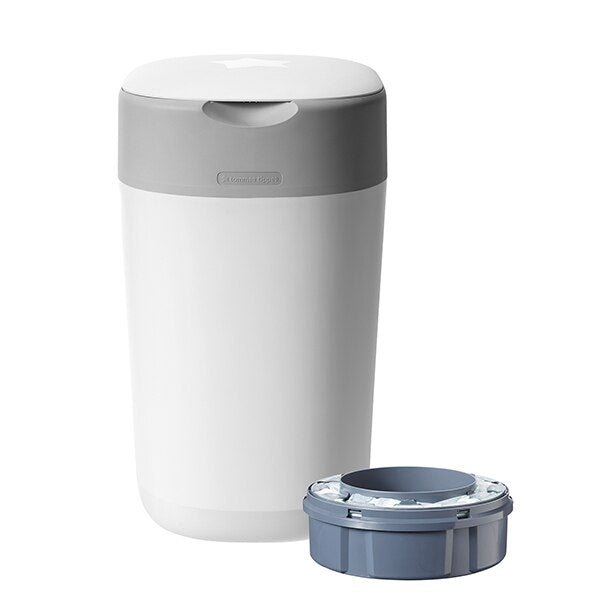 Tommee Tippee Twist and Click Advanced Nappy Disposal Bin GOODS Superdrug   