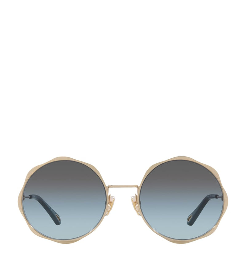 Chloé metal sunglasses CH0184S, imported from the UK