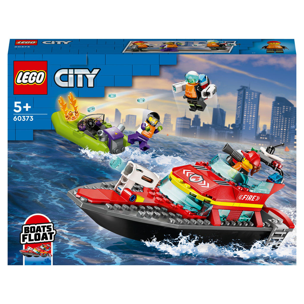 LEGO® City Fire Rescue Boat 60373