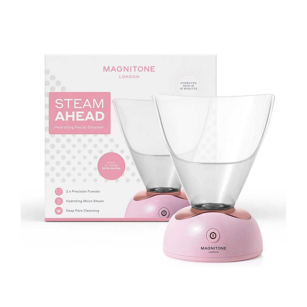 MAGNITONE SteamAhead Hydrating Facial Micro Steamer - Pink