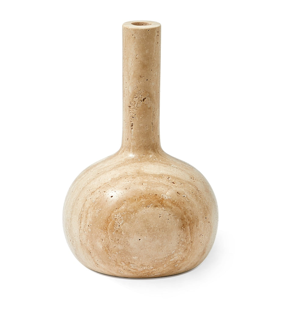 POLSPOTTEN marble heritage bell candle holder 25cm, imported from the UK