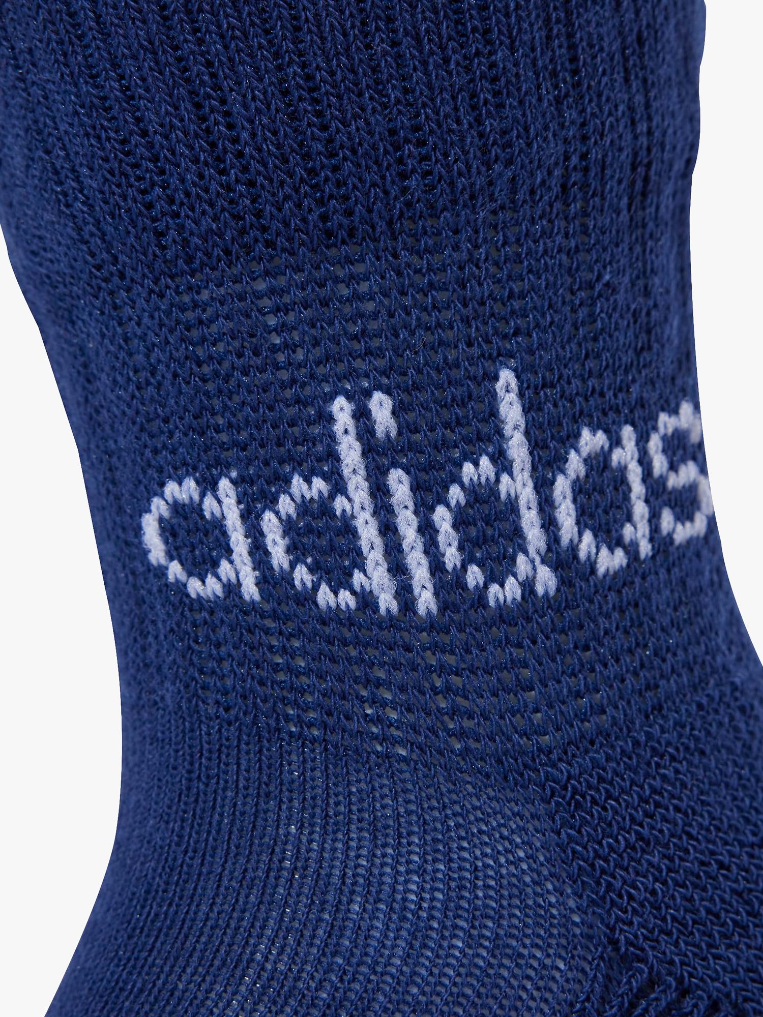 adidas kids ankle socks blue royal blue pack of 5, imported from the UK