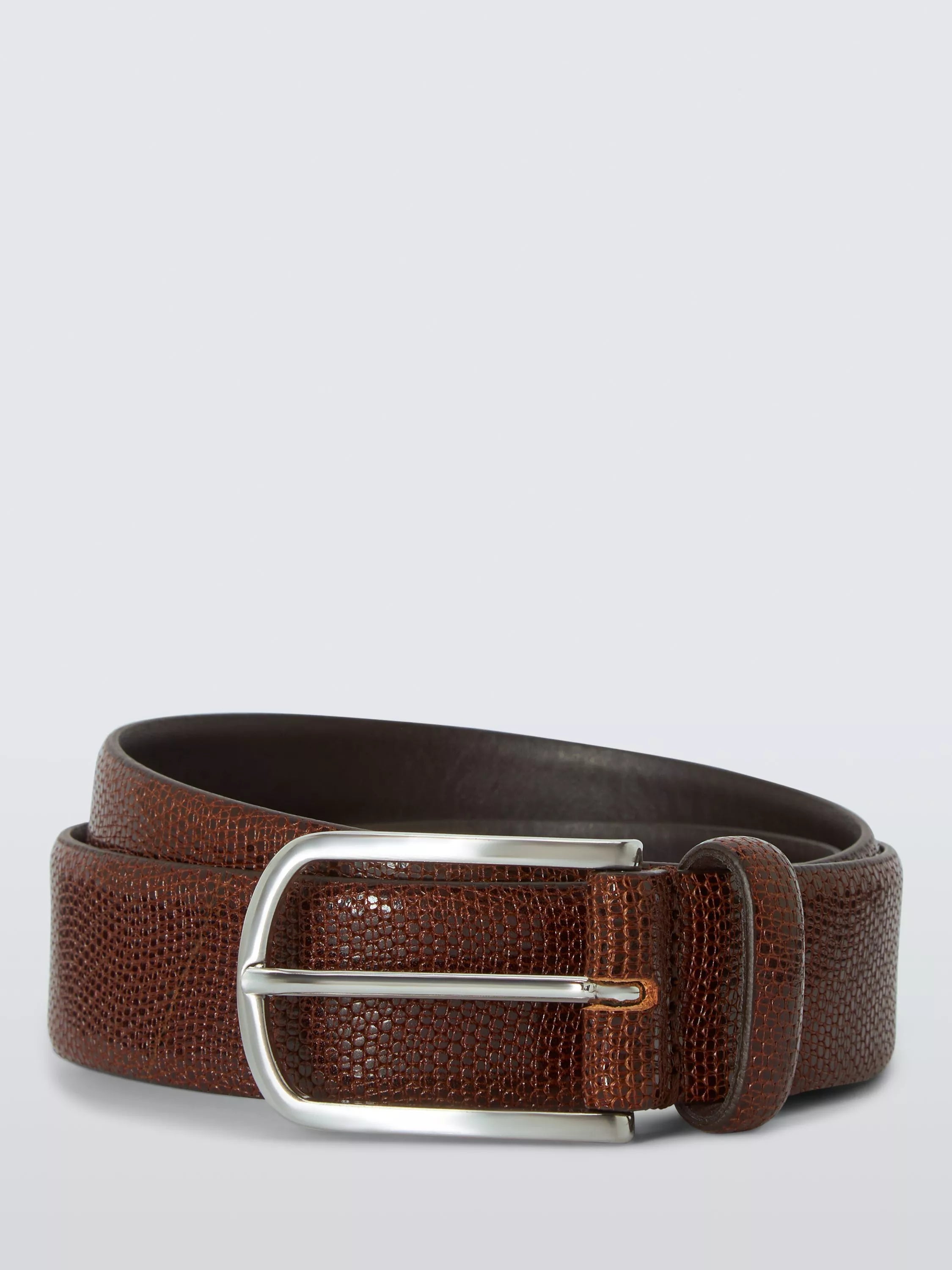 John Lewis leather belt brown (British brand)