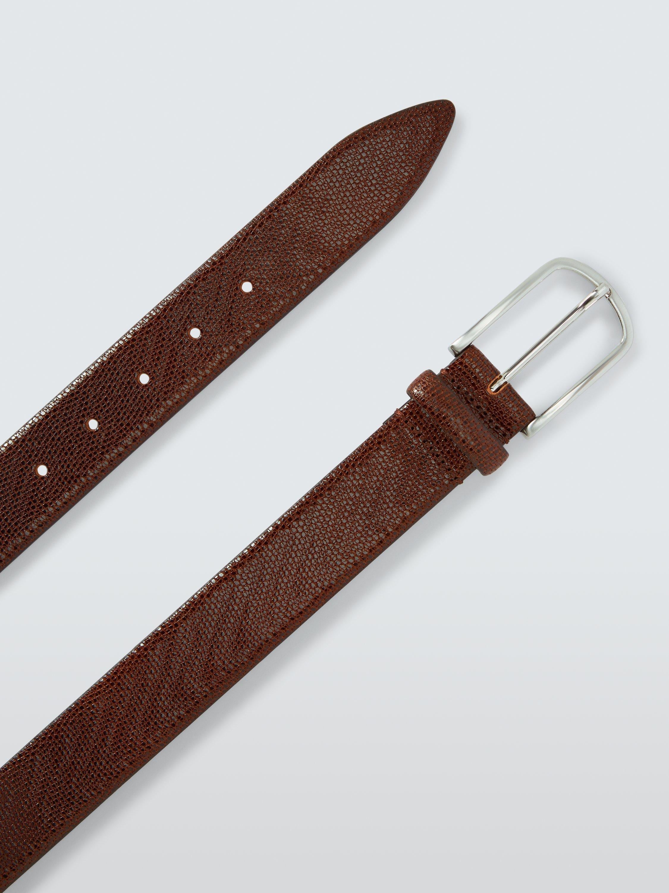 John Lewis leather belt brown (British brand)