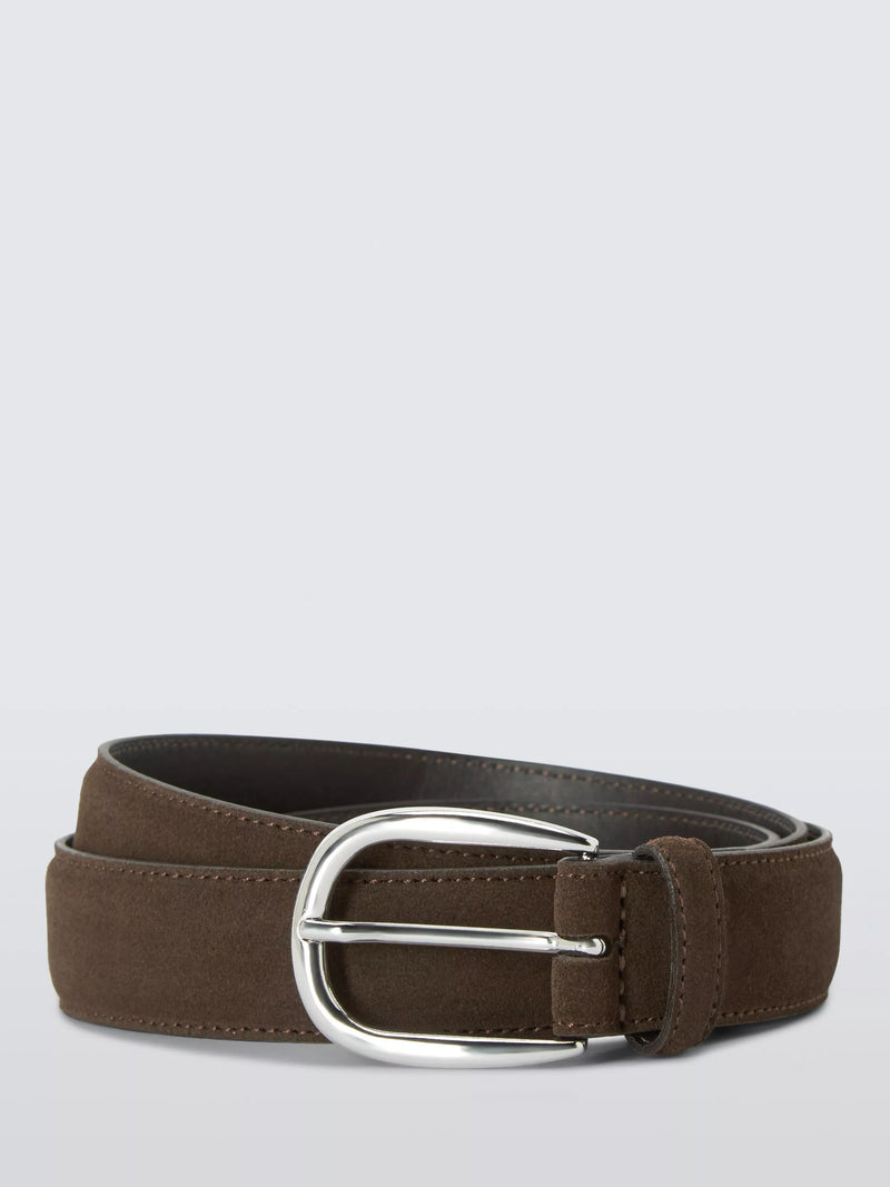 John Lewis Made in Italy Suede Belt