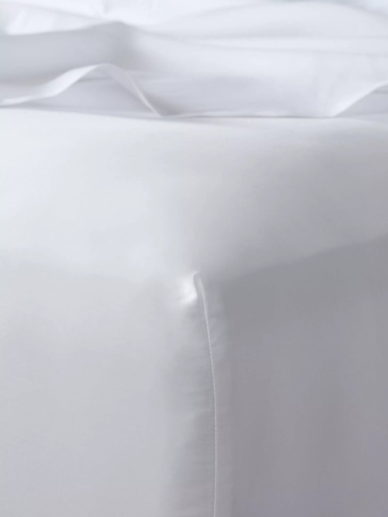 Bedfolk Luxe Cotton Deep Fitted Sheets - Rust Super King